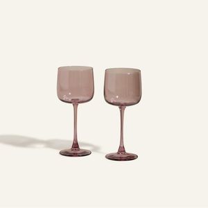 Our Place Tinted Stemmed Wine Glasses